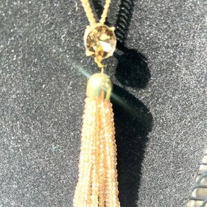 Loft Gold Tassel Necklace